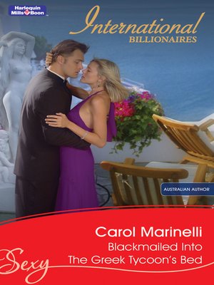 cover image of Blackmailed Into the Greek Tycoon's Bed